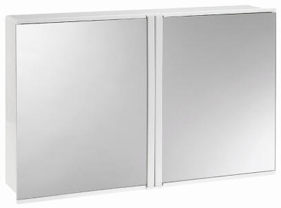 Koupelnová skříňka zrcadlo 34 x 55 x 10 cm MIDDLE otvírací zrcadlová dvířka MIDDLE